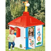 Proizvod sa nedostatkom - OUTLET - Fisher Price Kućica za decu Žirafa ( 018502 )