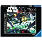 Ravensburger - Puzzle Star Wars X-Wing Cockpit - 1 000 kosov