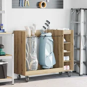 vidaXL Golf ormar s kotačem Umjetnički hrast 120 x 45 x 98 cm