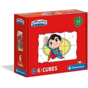 Clementoni Play For Future Picture Cubes Super Friends, 6 kock
