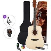 SX SD104LK Standard SET Natural Akustična kitara