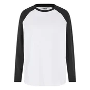 Urban Classics Majica črna/bela