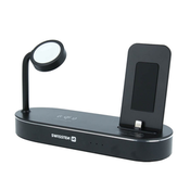 Swissten 4v1 brezžična polnilna postaja MFI, 45 W, iPhone, iWatch, Airpods, Pro