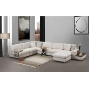 Atelier del Sofa Ugaona garnitura Loop 9 Bela