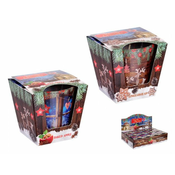 eoshop Sveča v kozarcu OČARLJIVA BOŽIČNO dišeče 115g