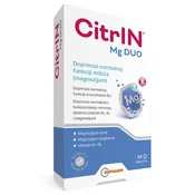 Inpharm CitrIN Mg DUO, Magnezijum citrat + magnezijum bisglicinat, 30 tableta