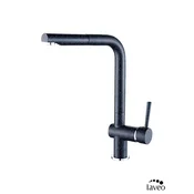 Laveo Baterija za sudoperu Luna 769D, Izvlacni tuš, Crna