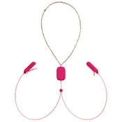 OhMiBod Sphinx Bluetooth Wearable Vibrating Clamps - App-Controlled, Black OH023A