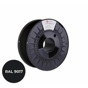 C-Tech PREMIUM LINE tiskarska vrvica (filament), ABS, prometno črna, RAL9017, 1,75mm, 1kg