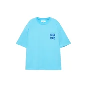 Pull&Bear Majica TACOS azur / encijan