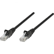 Intellinet RJ45 mrežni priključni kabel CAT 5e U/UTP [1x RJ45-utikač - 1x RJ45-utikač] 20 m crni, Intellinet