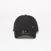 Čepica Nike Dri-FIT Club Unstructured Metal Swoosh Cap Black/ Metallic Silver Universal