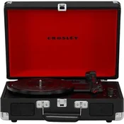 Crosley Cruiser Plus Black Prijenosni okretnica (Kao novo)