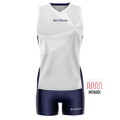 KIT ELICA VOLLEY BIANCO/BLU Tg. XS