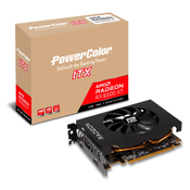 Grafična kartica AMD RX 6500XT PowerColor ITX - 4GB GDDR6  | 1xDisplayport 1.4a 1xHDMI 2.1a (AXRX 6500XT 4GBD6-DH)