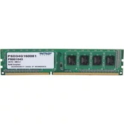 PATRIOT Memorija DDR3 4GB 1600MHz Signature zelena