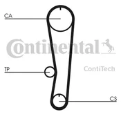 Contitech Zobati jermen SUZUKI 1.6