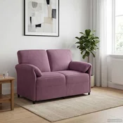 Sofa za dvije osobe Ljubicasta 138 x 83 x 95 cm Baršun