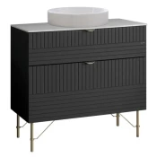 Ormaric sa umivaonikom 3043 Line 90 Compact antracit Pino Art (1101ant)