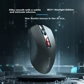 iFlytek Bežicni miš, 2.4GHz, Bluetooth, Crni