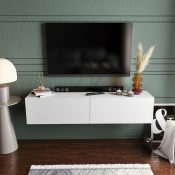 Hanah home TV Komoda Poling Bela