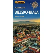 shumee Zemljevid mesta - Bielsko-Biała 1:20.000