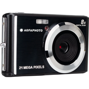 Agfa DC5200 Compact Digital Camera with 21 Megapixel CMOS Sensor, 8X Digital Zoom and LCD Display Black