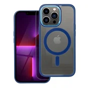 OEM Ovitek za iPhone 13 PRO Color Edge Mag Cover, združljiv z MagSafe, modre barve