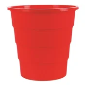 Plastična košara za pisarniške izdelke 16 l rdeča