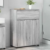 Kupaonski ormar s ladicama Siva Sonoma 72,5 x 36,5 x 100 cm