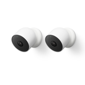 Google Nest Cam - Outdoor oder Indoor mit Akku, 2er