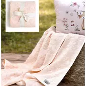 Baby Textil pokrivac od frotira Cvece, 100x140 cm