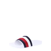 TOMMY HILFIGER Nizki natikači, bela