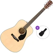 Fender CD-60S WN Basic SET Natural Akusticna gitara
