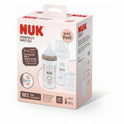 Nuk komplet stekleničk Perfect Match 2kos multicolor