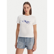 Calvin Klein Jeans Majica Seasonal LV047F808G Bela Slim Fit
