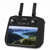 shumee Silikonski ovitek za krmilnik DJI RC 2/DJI Air 3/DJI Mini 4 Pro - črn