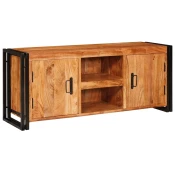 TV ormar Smeda 120 x 33 x 50 cm Masivno bagremovo drvo