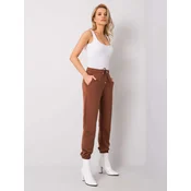 Sweatpants-RV-DR-6120.03P-dark brown