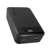 SBS Prenosna baterija SBS 20000mAh 20W LCD črne barve
