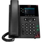 Poly VVX 250 4-Line IP Phone and PoE-enabled No localization 89B62AA#AC3
