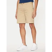 U.S. Polo Assn. Kratke hlače iz tkanine MUP3338 Bež Regular Fit