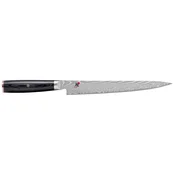 ZWILLING Miyabi 5000 FCD Steel Sujihiki nož, 24 cm rezilo, leseni ročaj