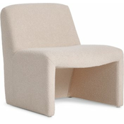 Lounge stolica BULLERUP bela teddy tk