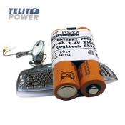 TelitPower baterija za L-LC3H-AA za LOGITECH bežicni Desktop LX 700, M-BAK89B NiMH 2.4V 2100mAh Panasonic ( P-1552 )