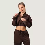 GymBeam Women‘s NEO Zip-Up Sweatshirt Mocha