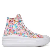 Converse Superge Chuck Taylor All Star Move Platform Mini Flowers A14968C Pisana