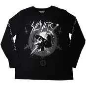 Slayer Dagger Skull (Sleeve Print) Black XL Majica