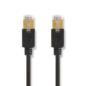 Nedis Omrežni kabel CAT6 | RJ45 moški | RJ45 moški | F/UTP | 3,00 m | Okrogla | LSZH / PVC | antracit | Škatla z okencem