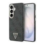 Maska Guess 4G Triangle Logo MagSafe za Samsung S26 Plus/ S946B crna